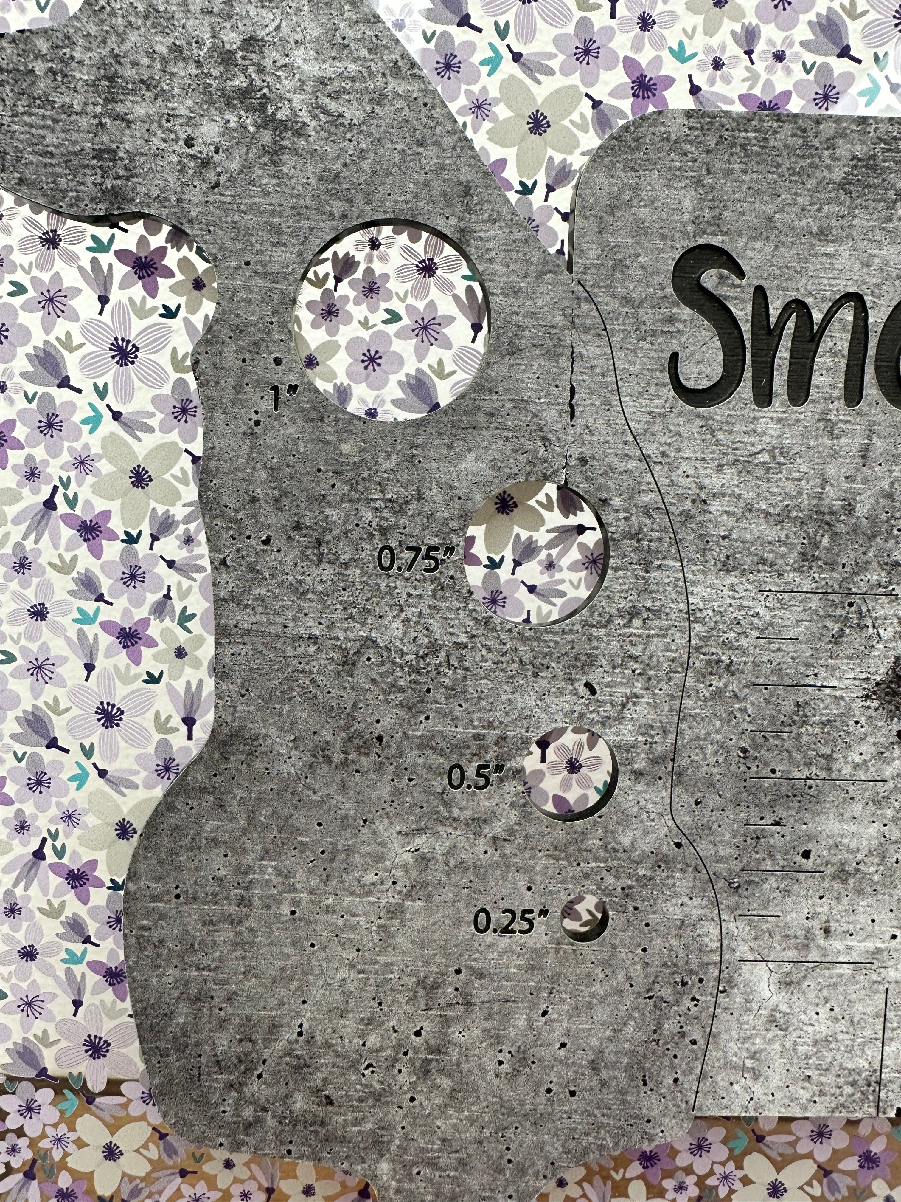 PatternPly® Scattered Micro Purple Floral product photo 4