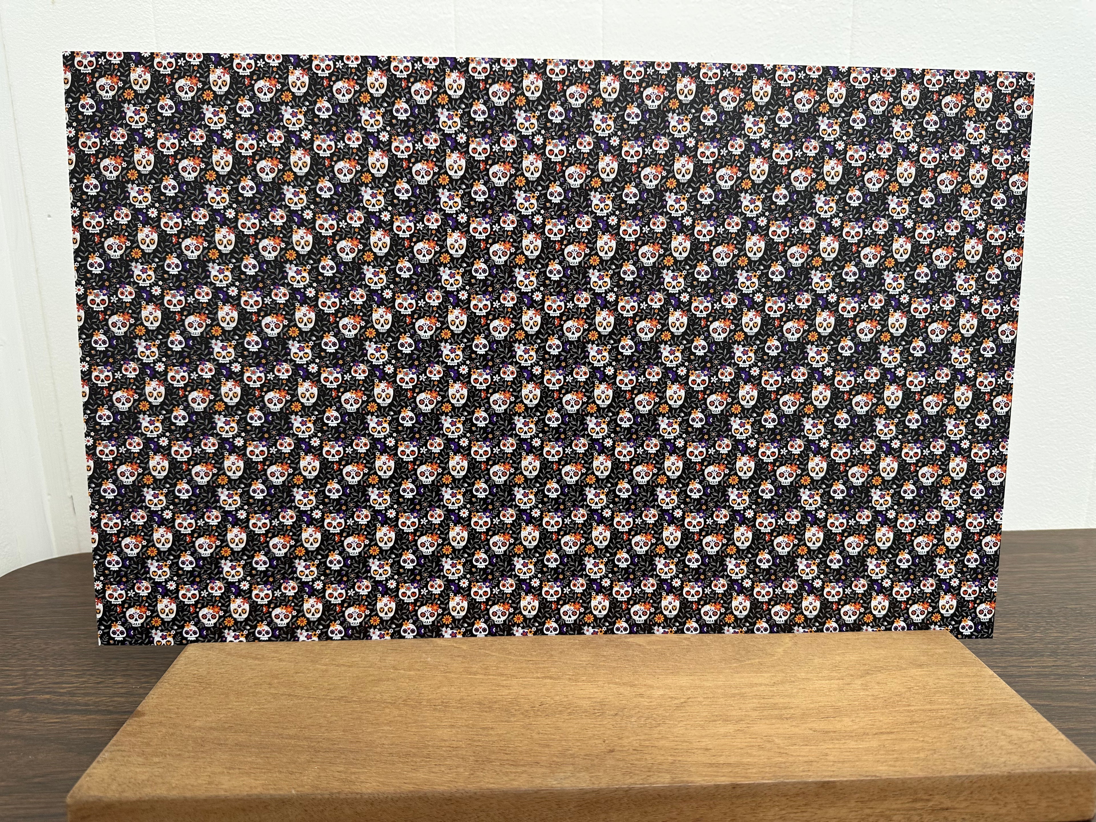 PatternPly® Full Coverage Sugar Skulls and Vines product photo 3