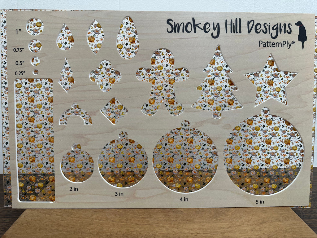 PatternPly® Scattered Pumpkins and Leaves product photo 2