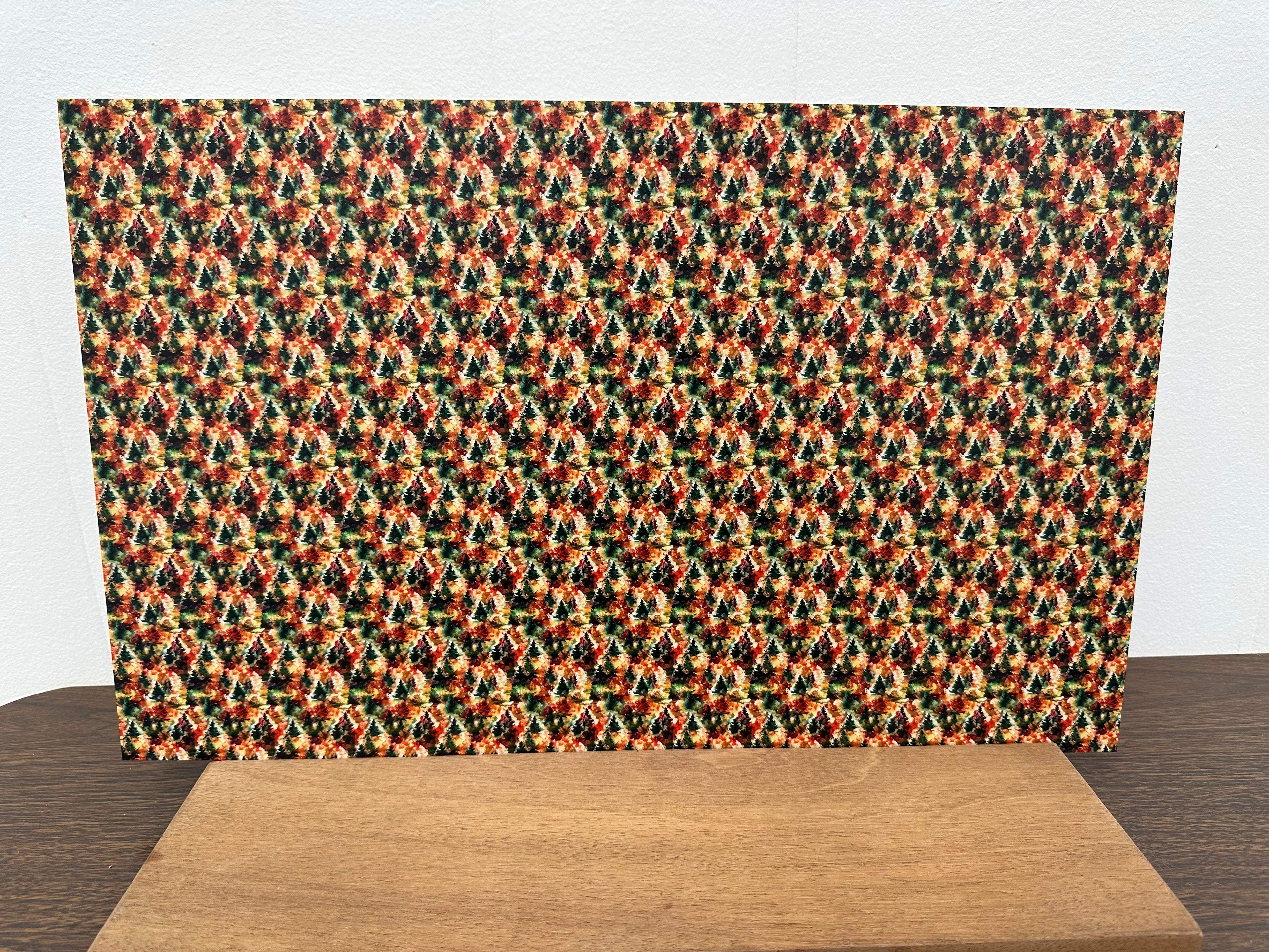 PatternPly® Full Coverage Fall Watercolor Christmas Trees product photo 3