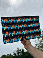 PatternPly® Transparent Summoning Ghosts sheet showing the pattern