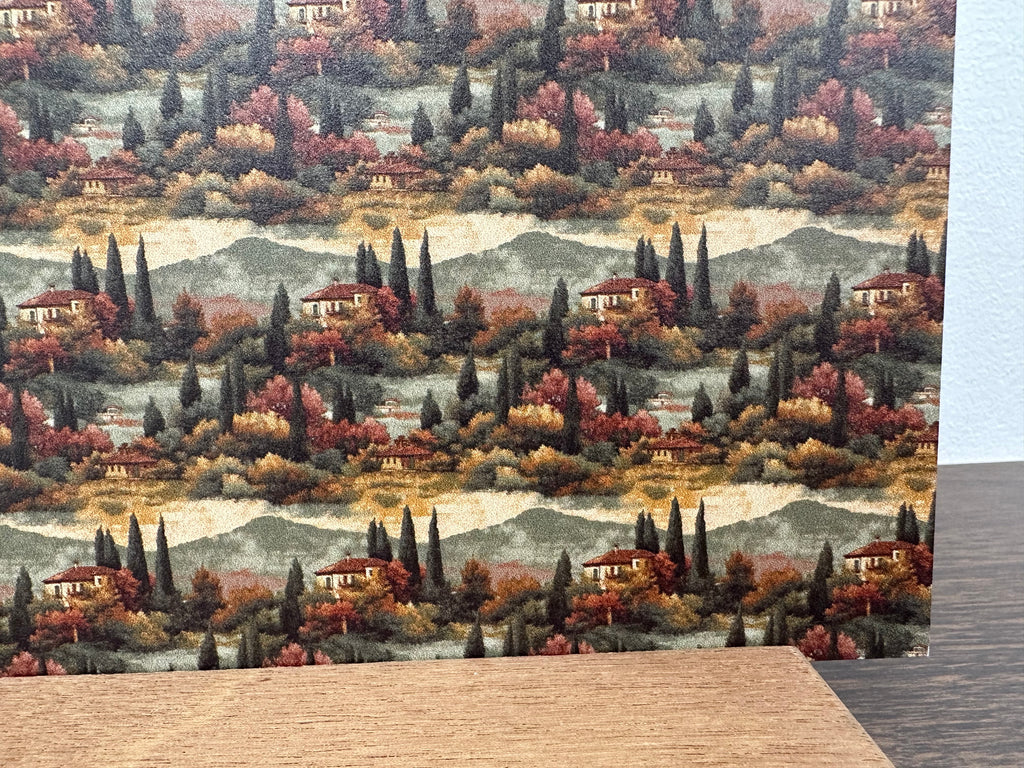 PatternPly® Full Coverage Tuscan Countryside sheet showing the pattern