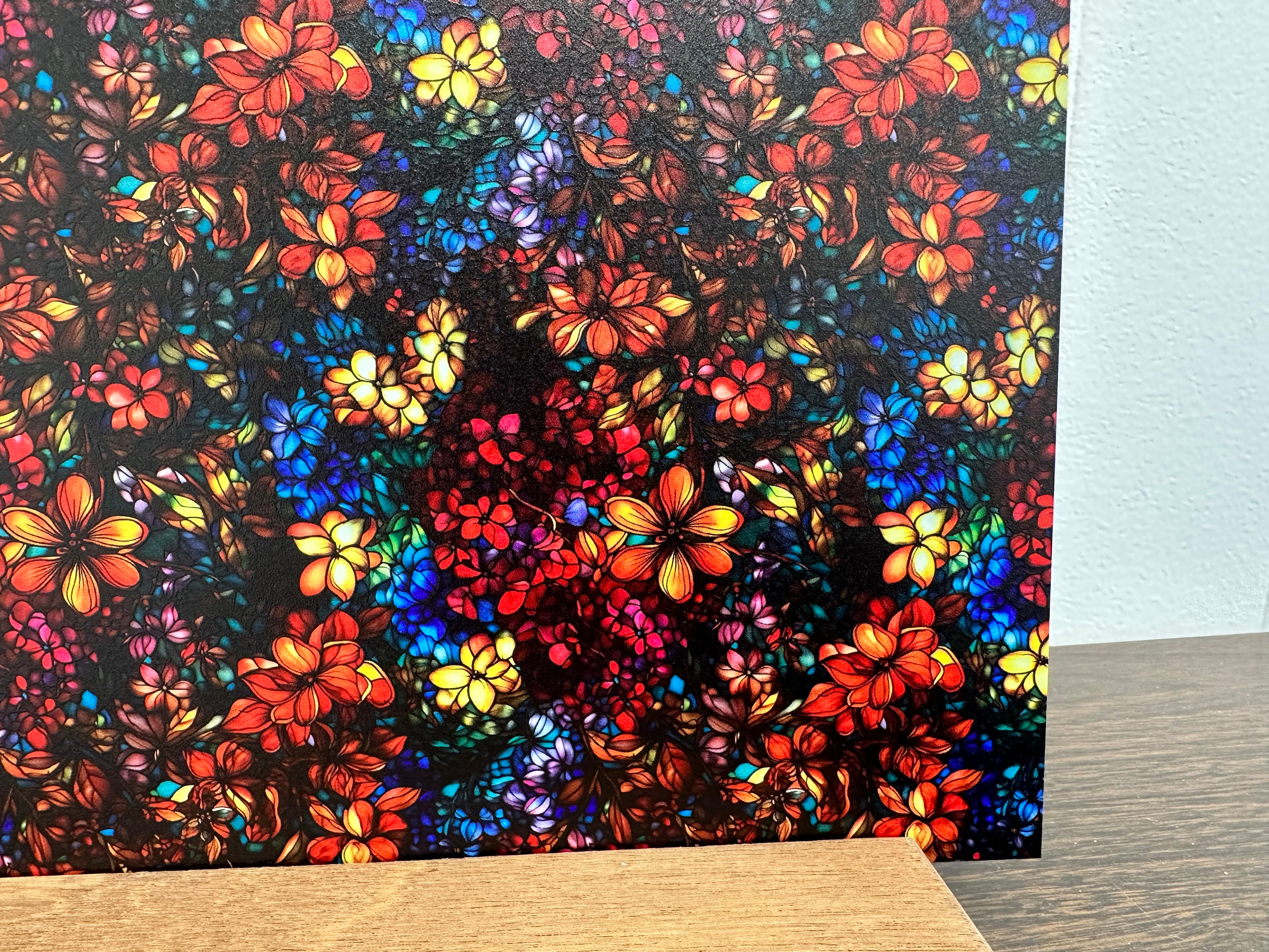PatternPly® Full Coverage Dense Floral sheet showing the pattern
