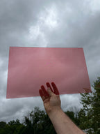 PatternPly® Transparent Micro Red Candy Cane sheet showing the pattern