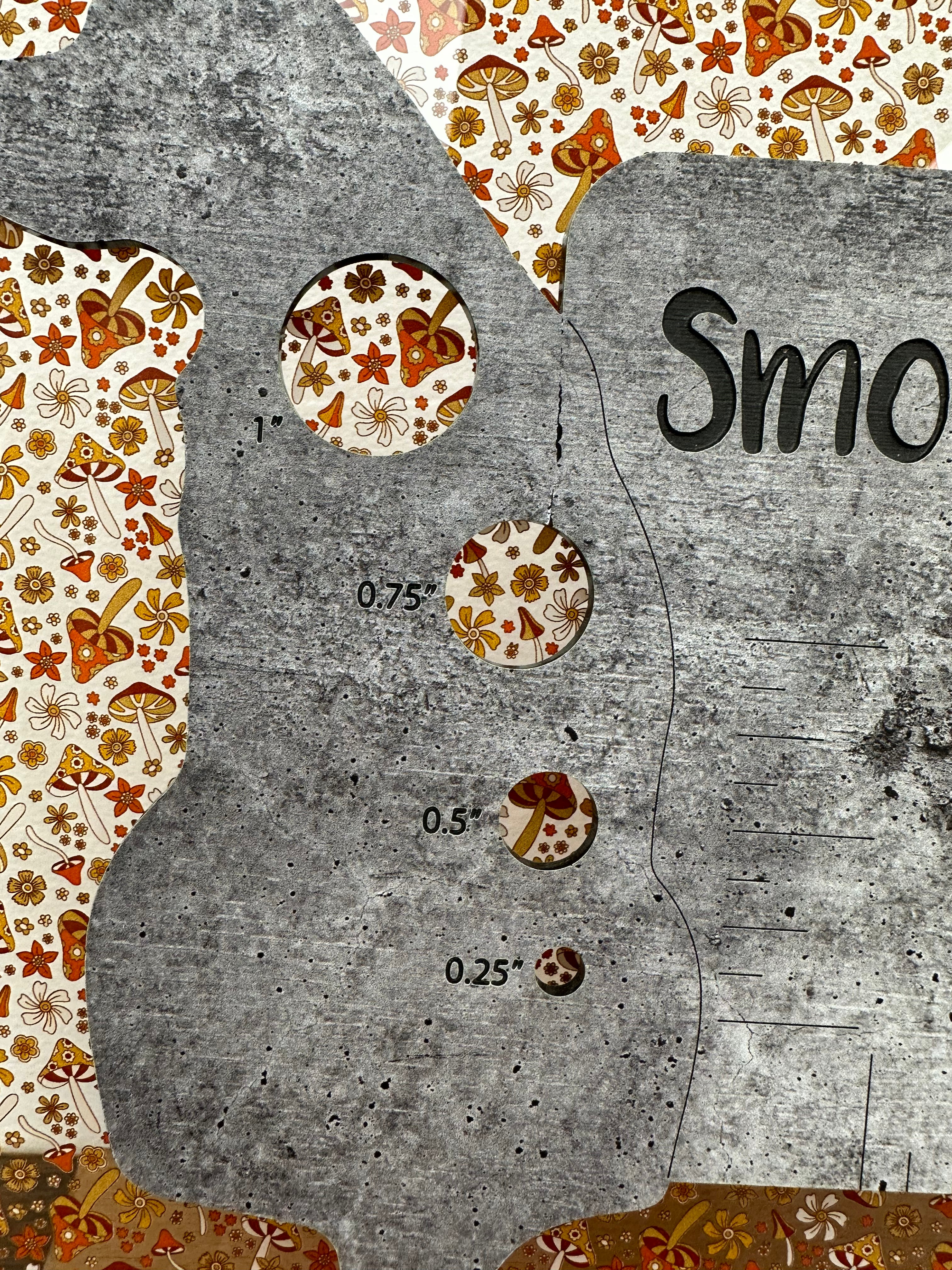PatternPly® Scattered 70s Groovy Mushrooms product photo 4