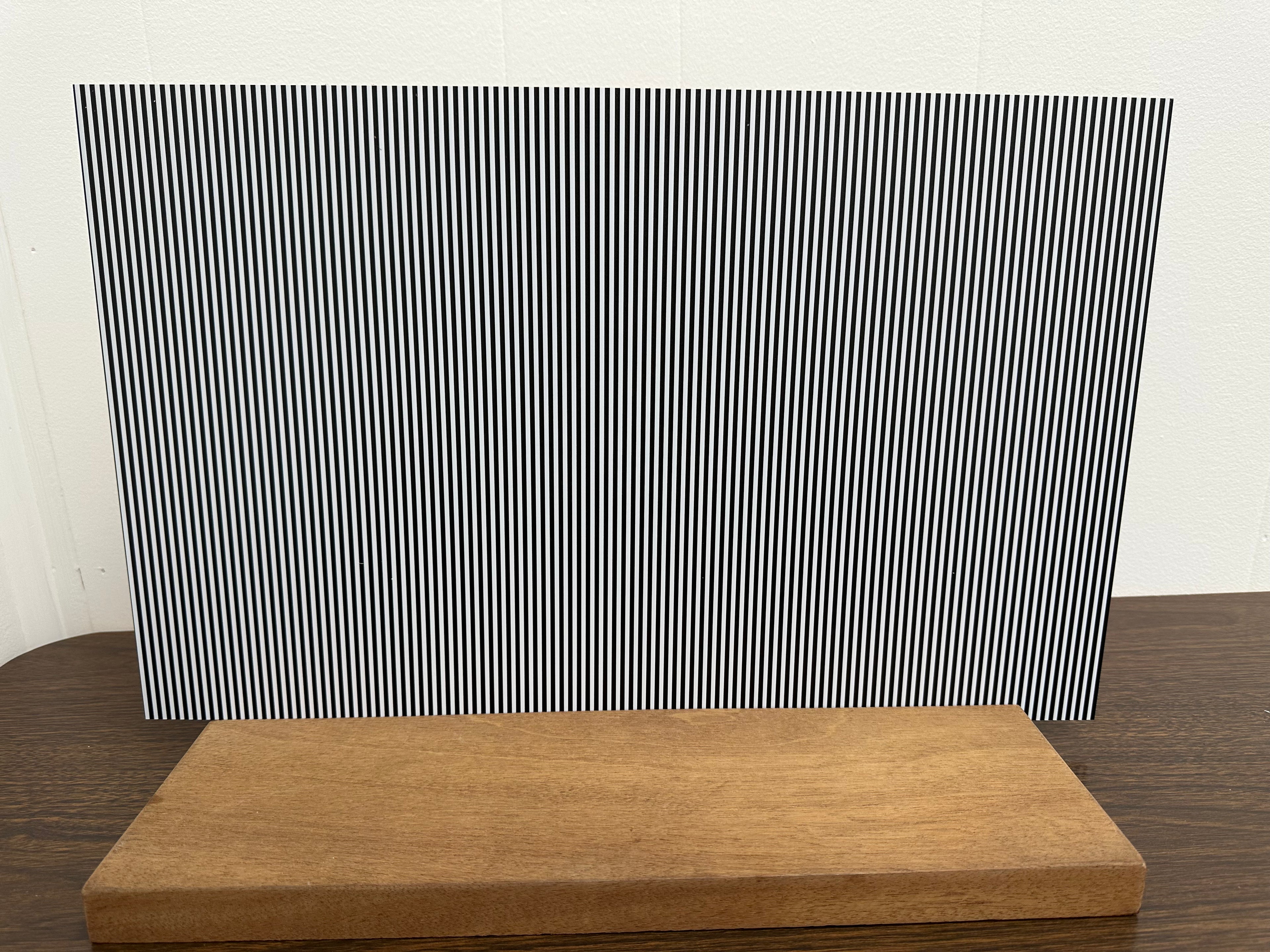 PatternPly® Full Coverage Black and White Vertical Stripes product photo 3