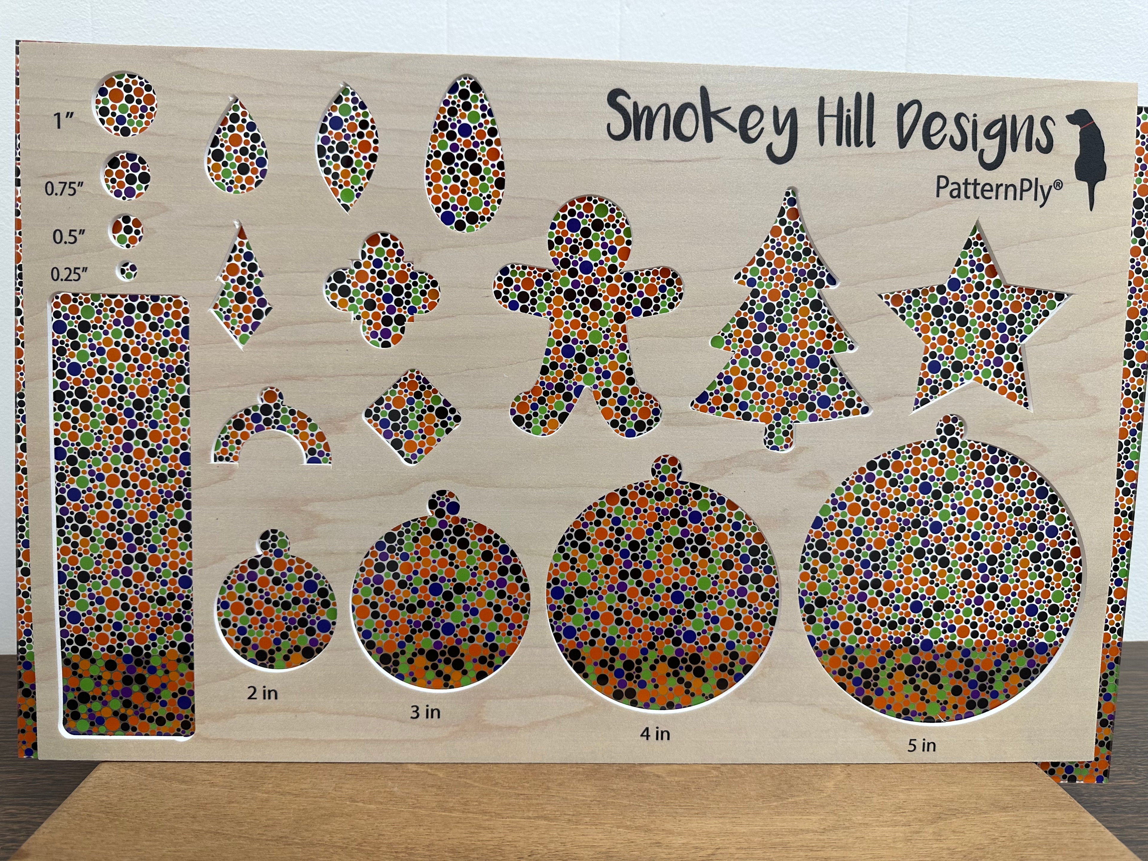 PatternPly® Scattered Halloween Multi Bubbles product photo 2