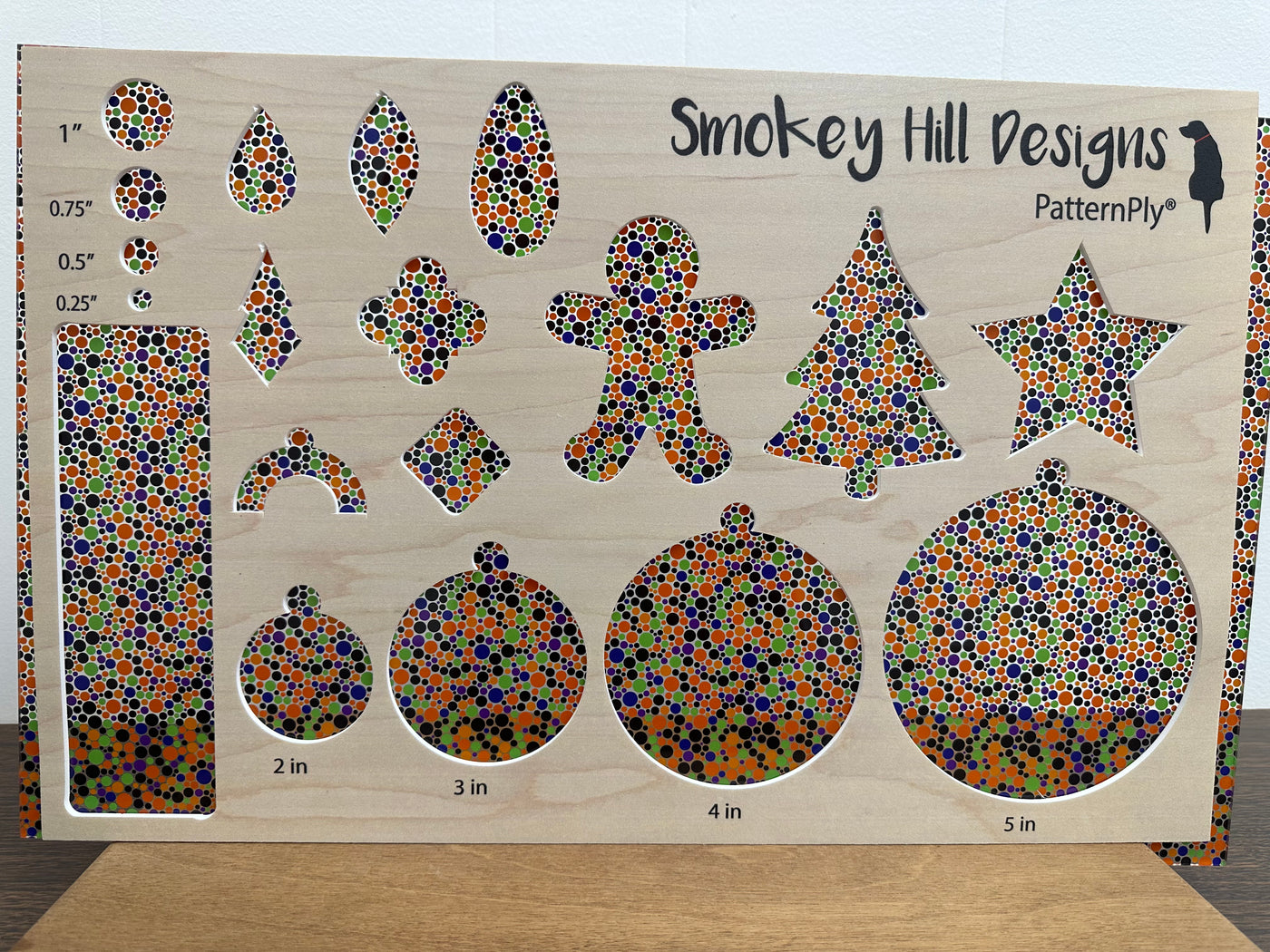 PatternPly® Scattered Halloween Multi Bubbles