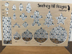 PatternPly® Scattered Blue and Gray Trees product photo 2