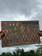 PatternPly® Transparent Victorian Christmas Damask product photo 2