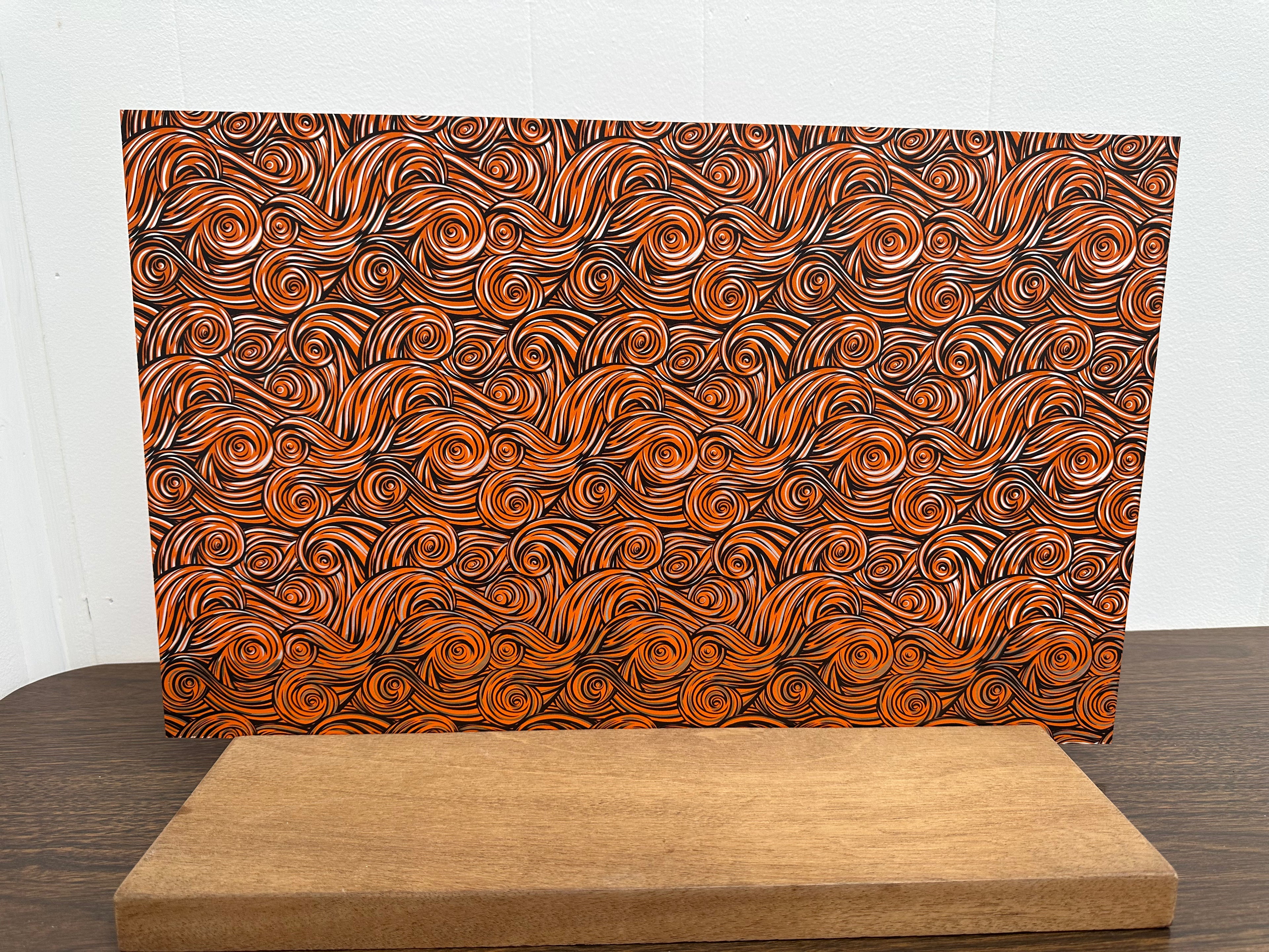 PatternPly® Scattered Halloween Swirls Large product photo 3