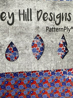 PatternPly® Scattered Red, White, and Blue Floral product photo 2