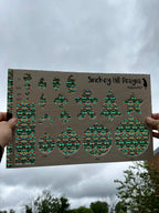PatternPly® Transparent Stained Glass Christmas Tree product photo 2