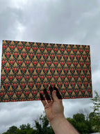 PatternPly® Transparent Victorian Christmas Damask sheet showing the pattern