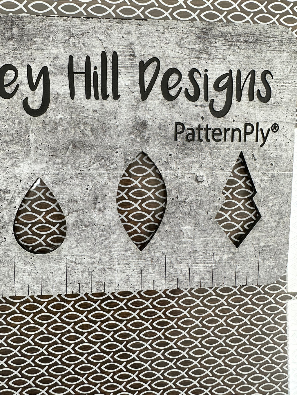 PatternPly® Scattered White Jesus Fish product photo 3