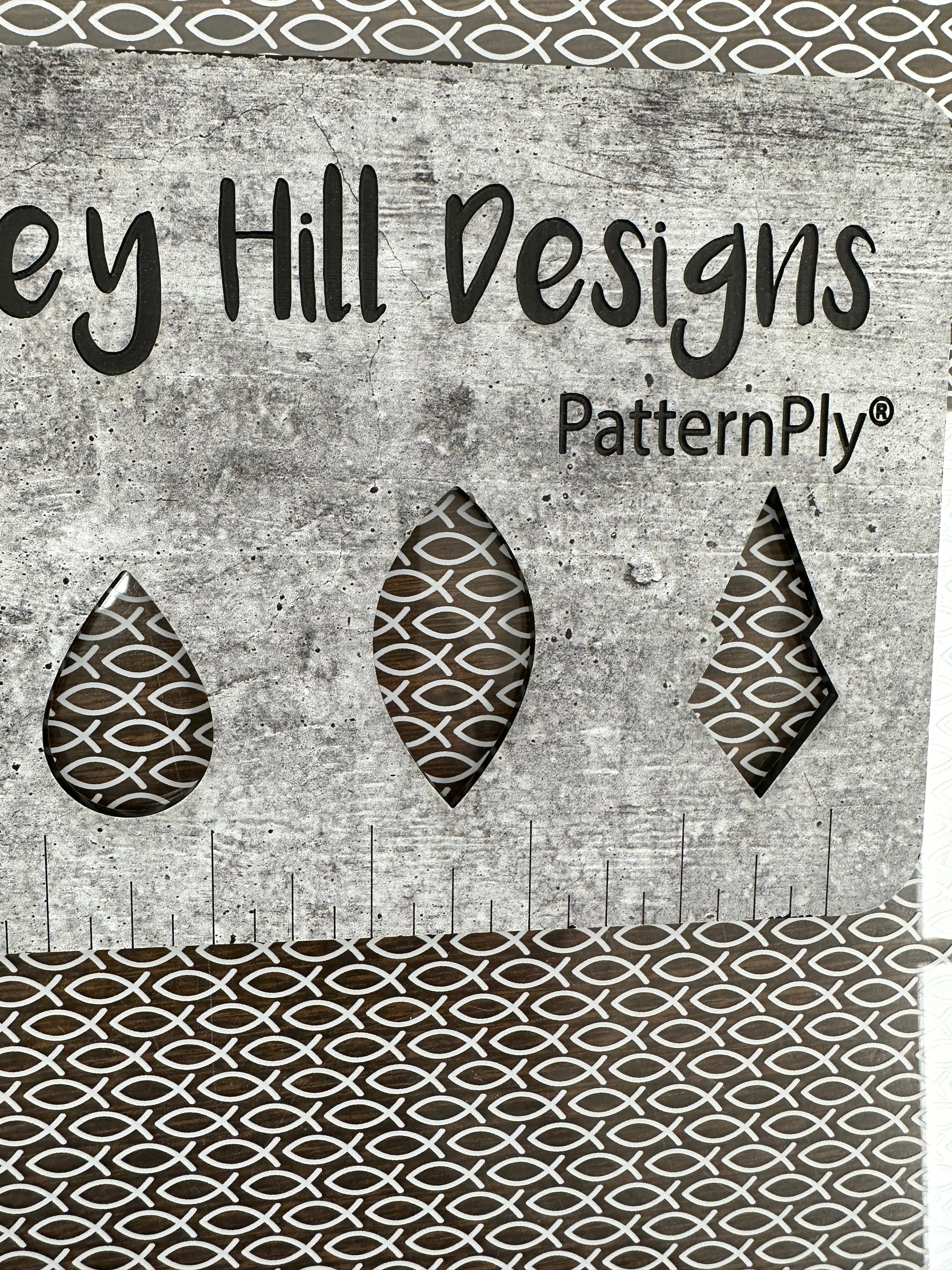 PatternPly® Scattered White Jesus Fish product photo 3