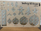PatternPly® Scattered Micro Christmas Animals and Santas product photo 2
