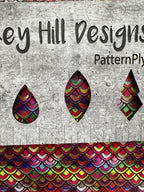 PatternPly® Full Coverage Scalloped Stained Glass product photo 2