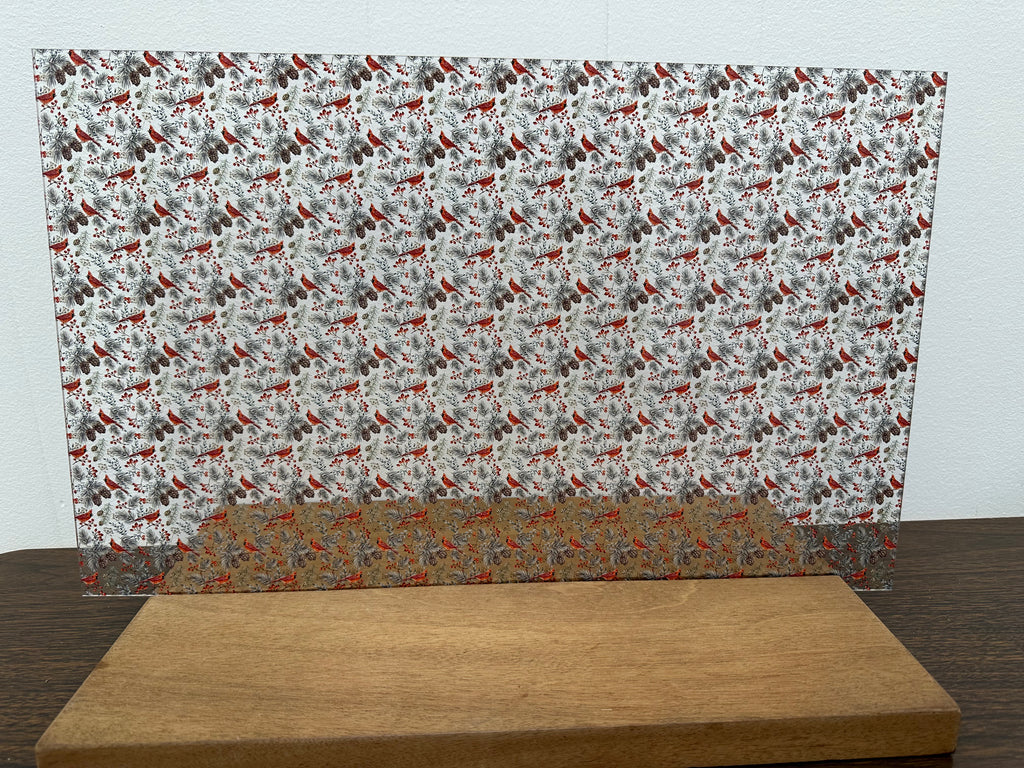PatternPly® Scattered Cardinals and Pinecones product photo 3
