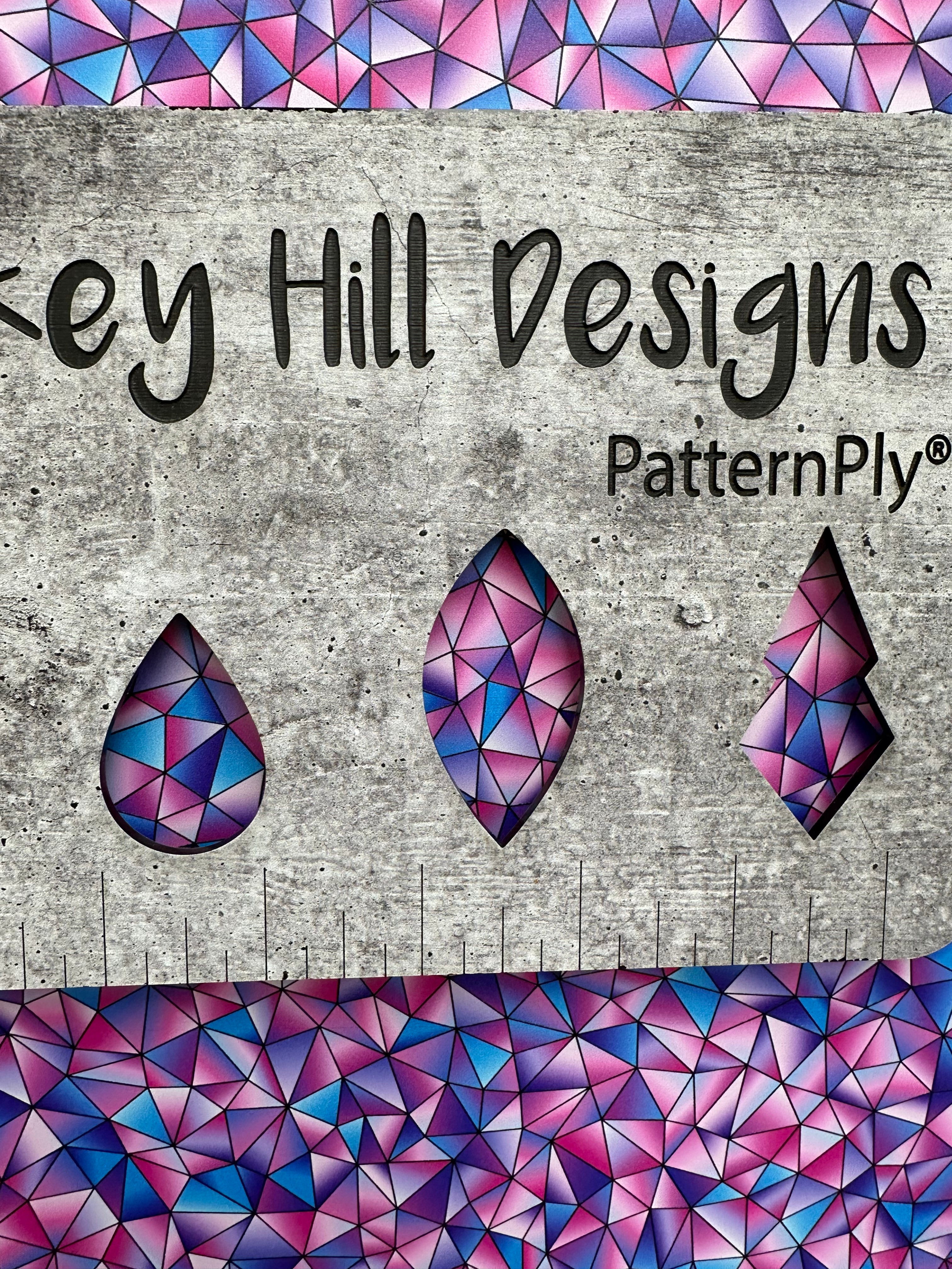 PatternPly® Full Coverage Cotton Candy Stained Glass product photo 2