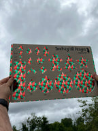 PatternPly® Transparent Red and Green Watercolor Trees product photo 2