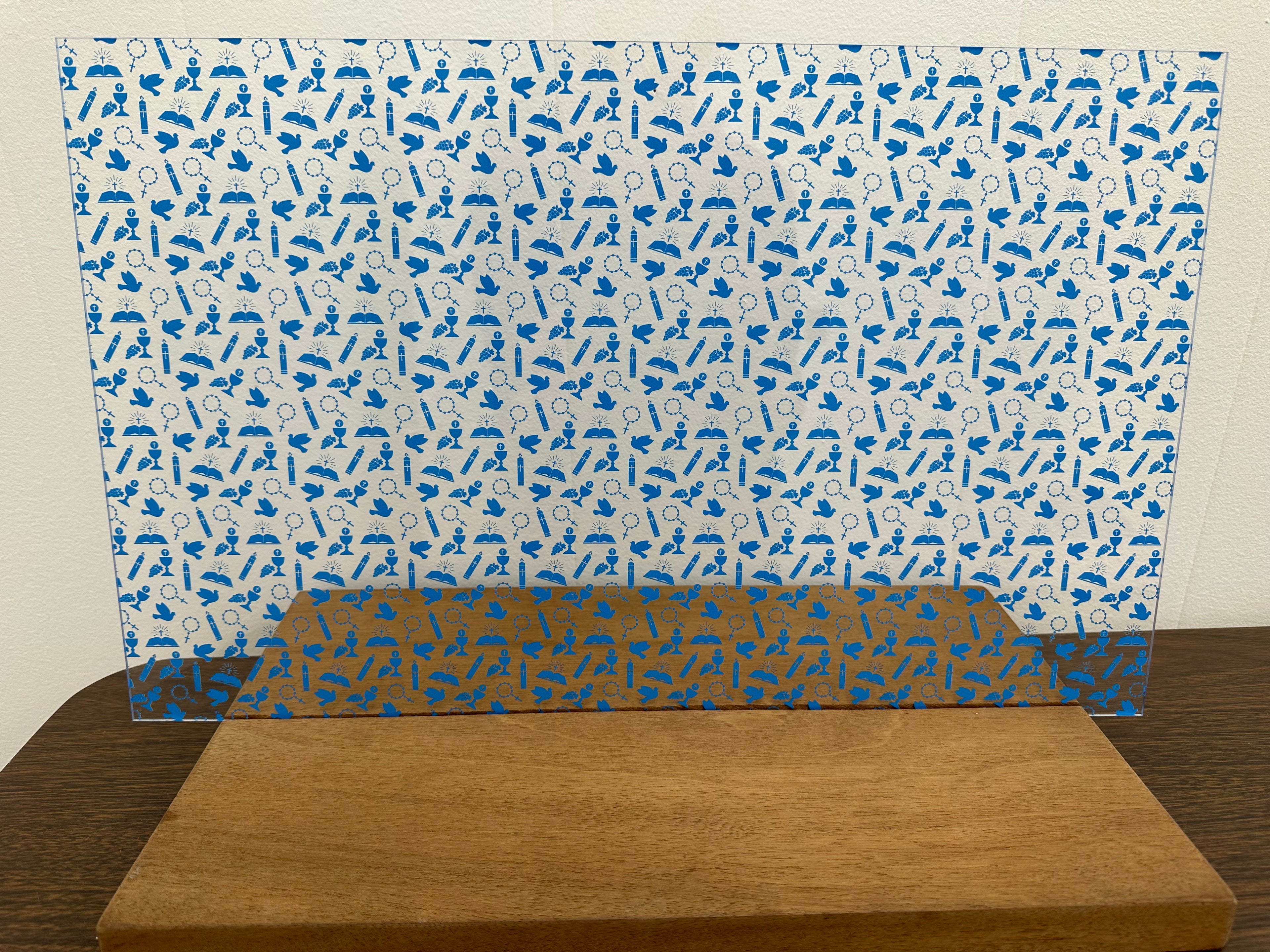 PatternPly® Scattered Blue First Communion product photo 3