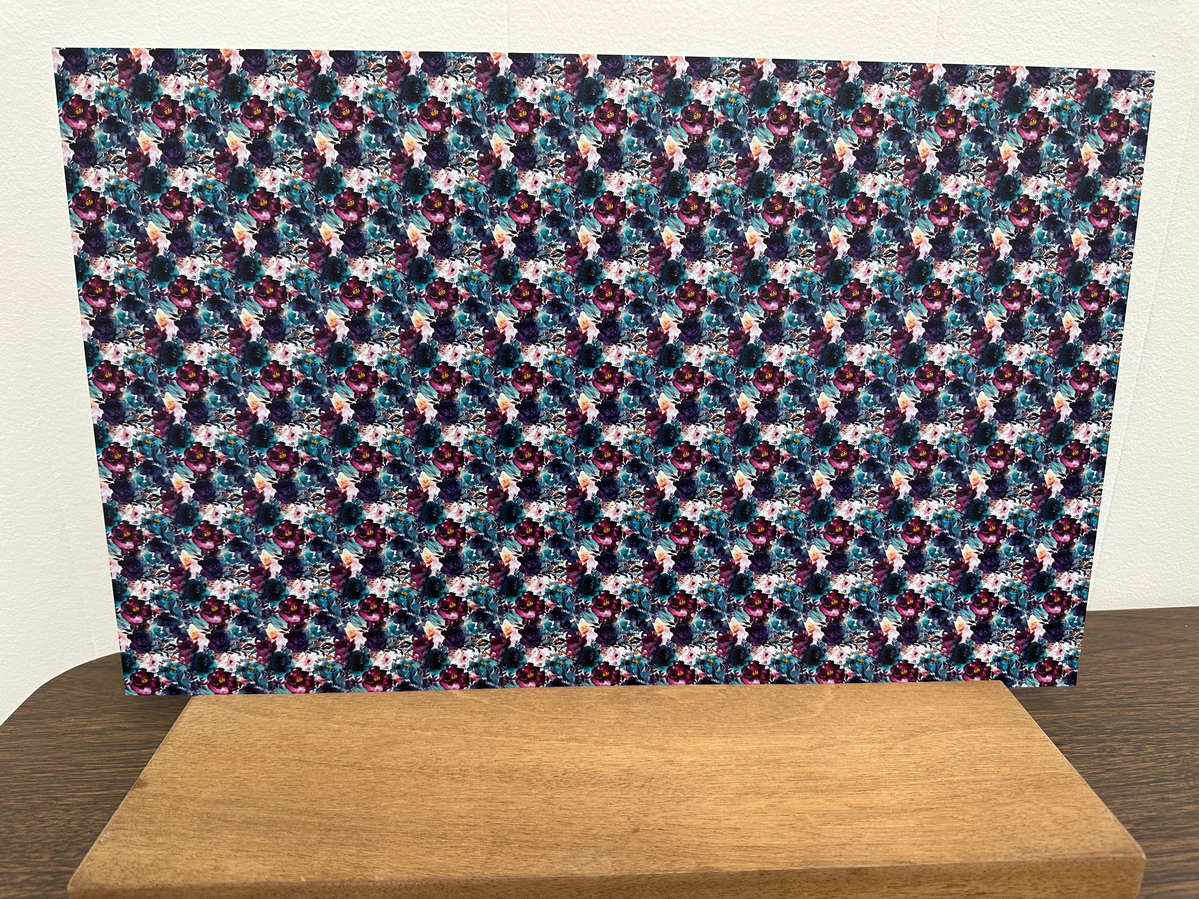 PatternPly® Full Coverage Jewel Tone Watercolor Floral product photo 3