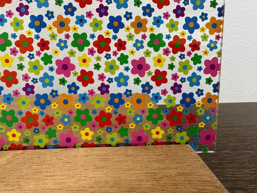 PatternPly® Scattered 90s Cartoon Floral sheet showing the pattern