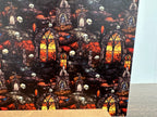 PatternPly® Full Coverage Skull Cemetery sheet showing the pattern