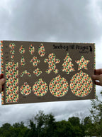 PatternPly® Transparent Fall Watercolor Christmas Trees product photo 2