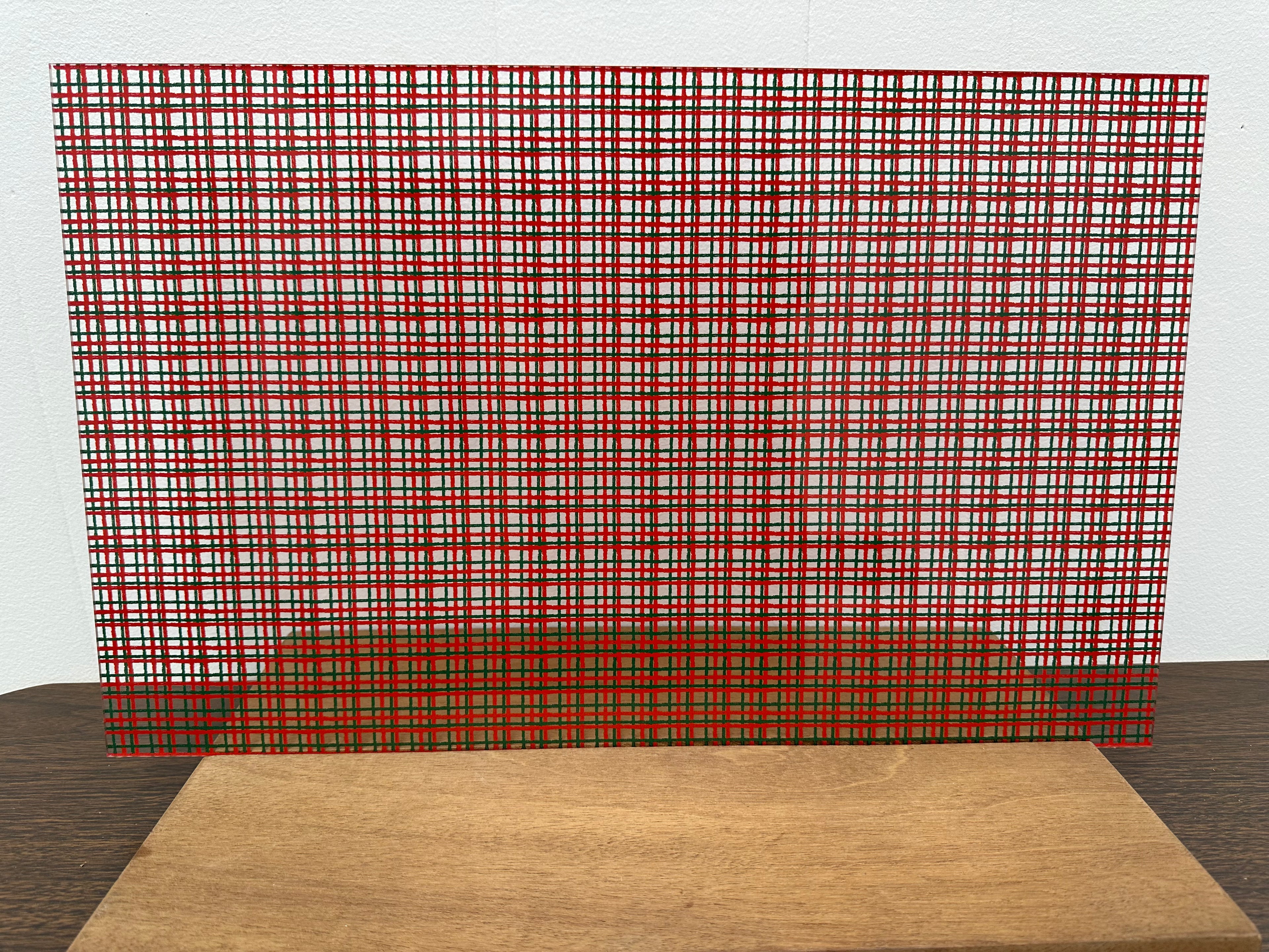 PatternPly® Scattered Red and Green Plaid product photo 3