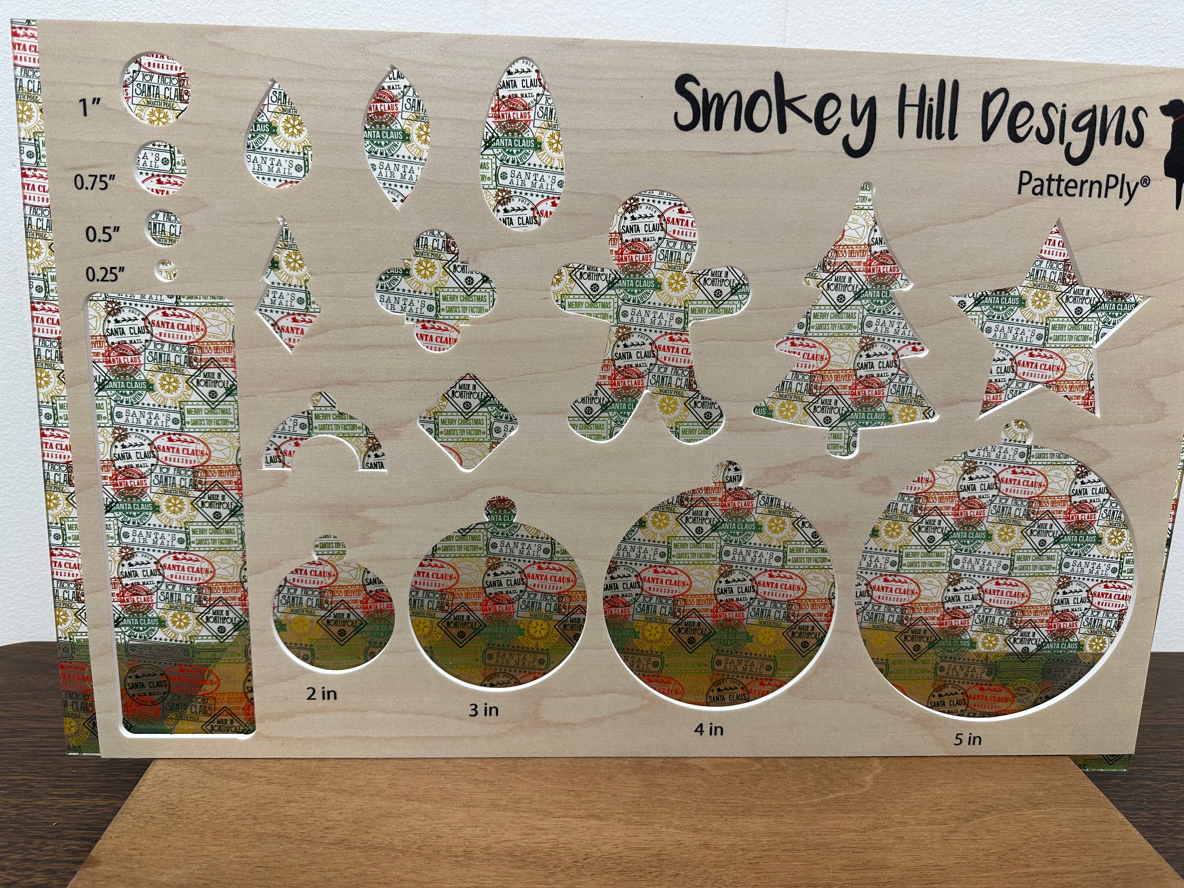 PatternPly® Scattered Santa Mail product photo 2