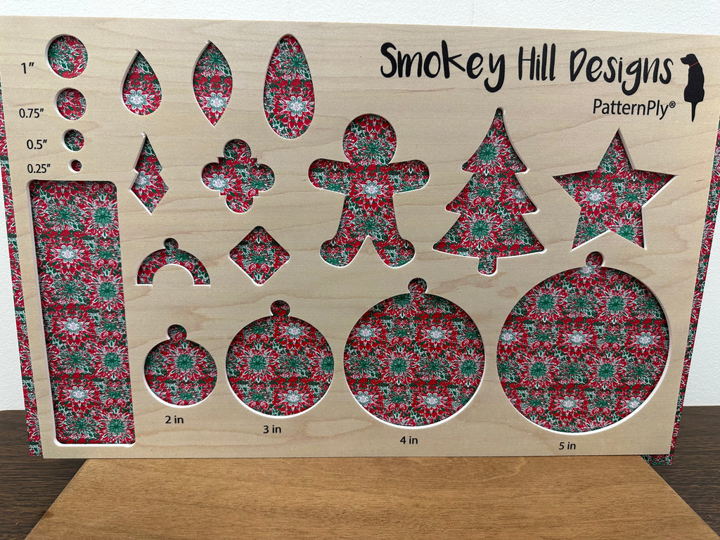 PatternPly® Full Coverage Christmas Preppy Floral product photo 2