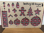 PatternPly® Full Coverage Christmas Preppy Floral product photo 2