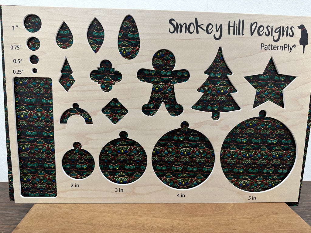 PatternPly® Full Coverage Stained Glass Christmas Tree product photo 2