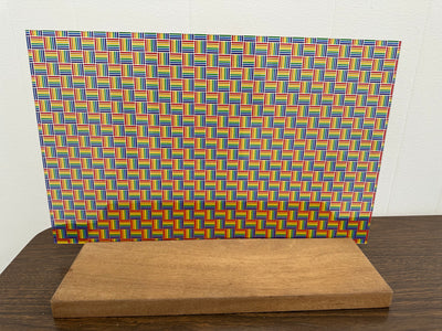 PatternPly® Scattered Rainbow Stripe Boxes