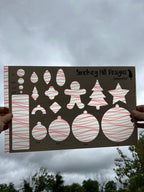 PatternPly® Transparent Frosted Holiday Snack Cake product photo 2