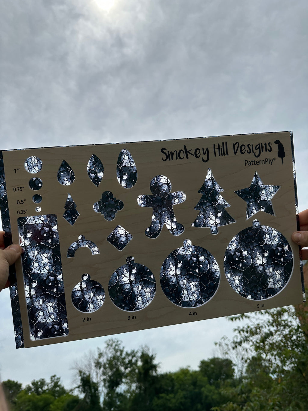 PatternPly® Transparent Grayscale Stained Glass product photo 2