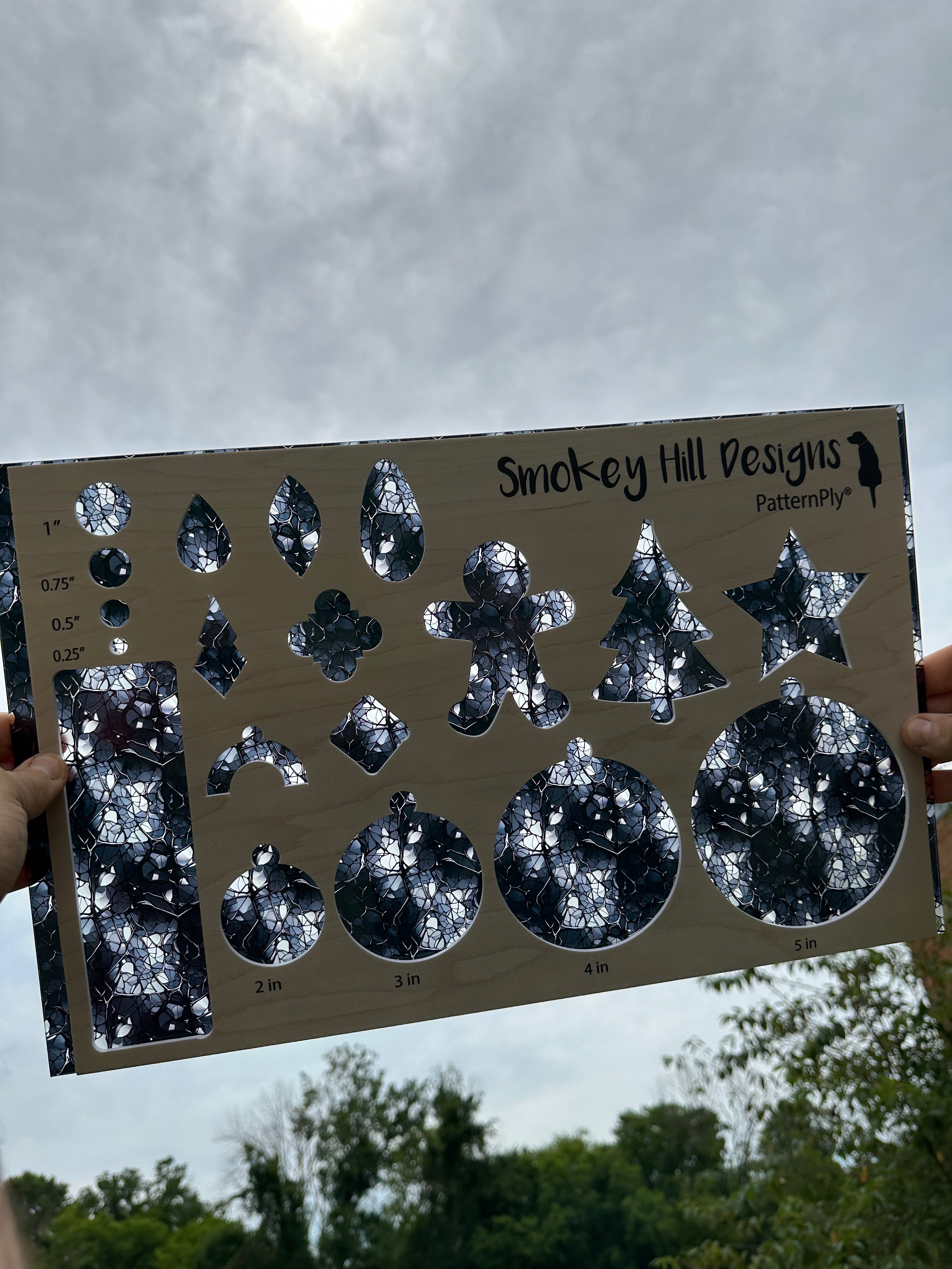 PatternPly® Transparent Grayscale Stained Glass product photo 2
