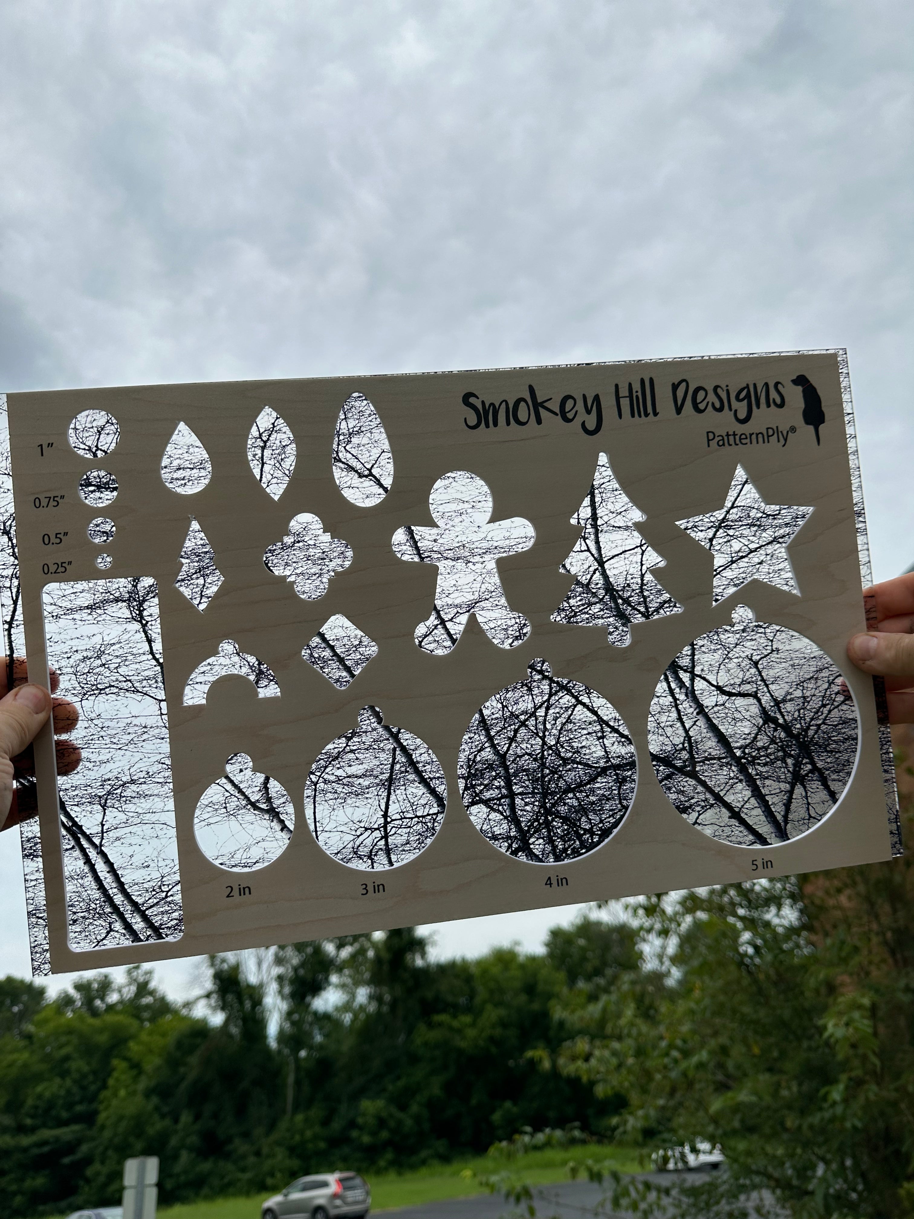 PatternPly® Transparent Spooky Trees product photo 2