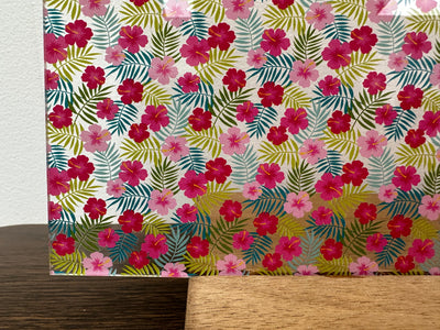 PatternPly® Scattered Hawaiian Hibiscus Duo