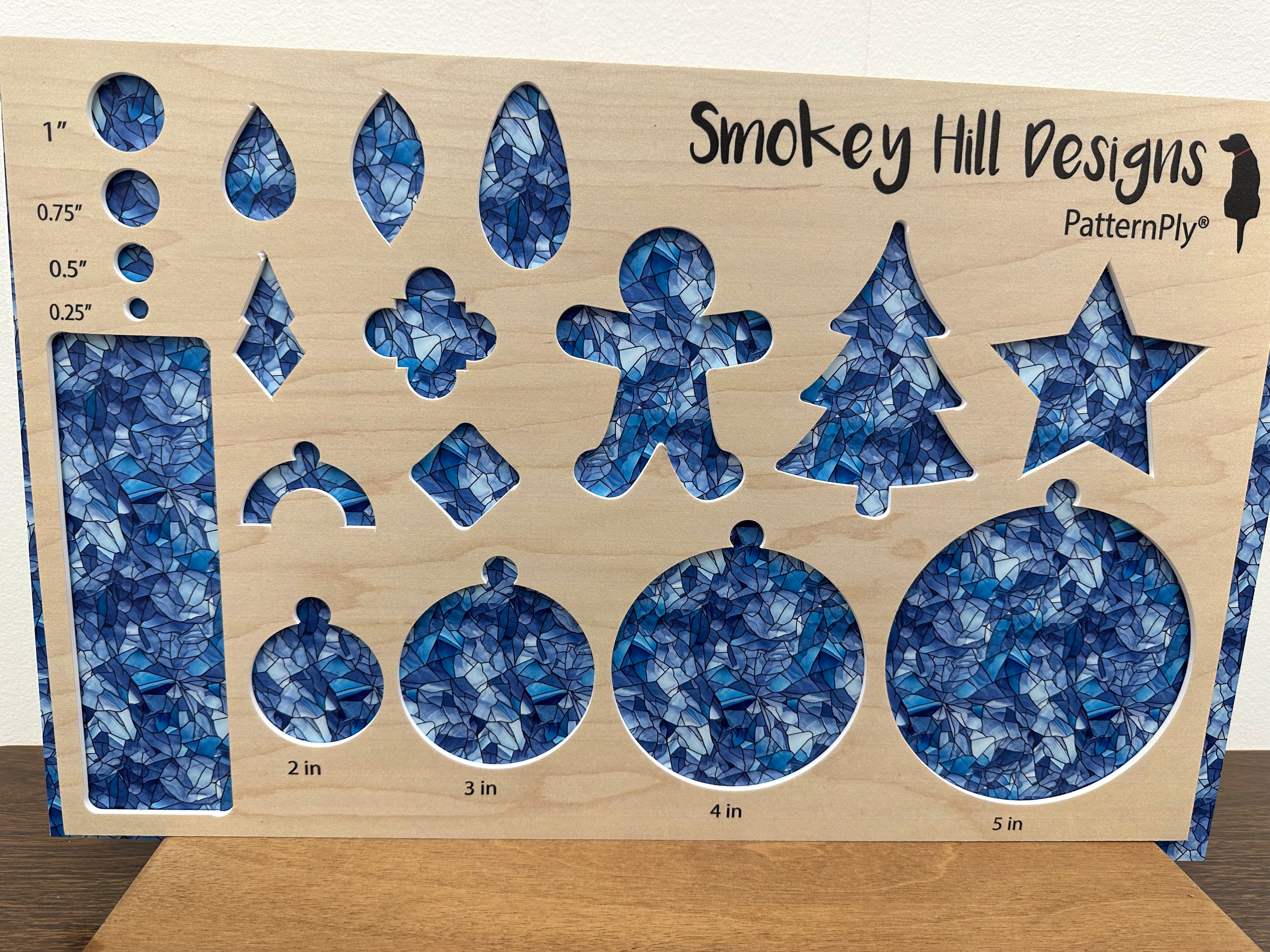PatternPly® Full Coverage Icy Stained Glass product photo 2