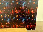 PatternPly® Full Coverage Post Apocalyptic Stained Glass sheet showing the pattern
