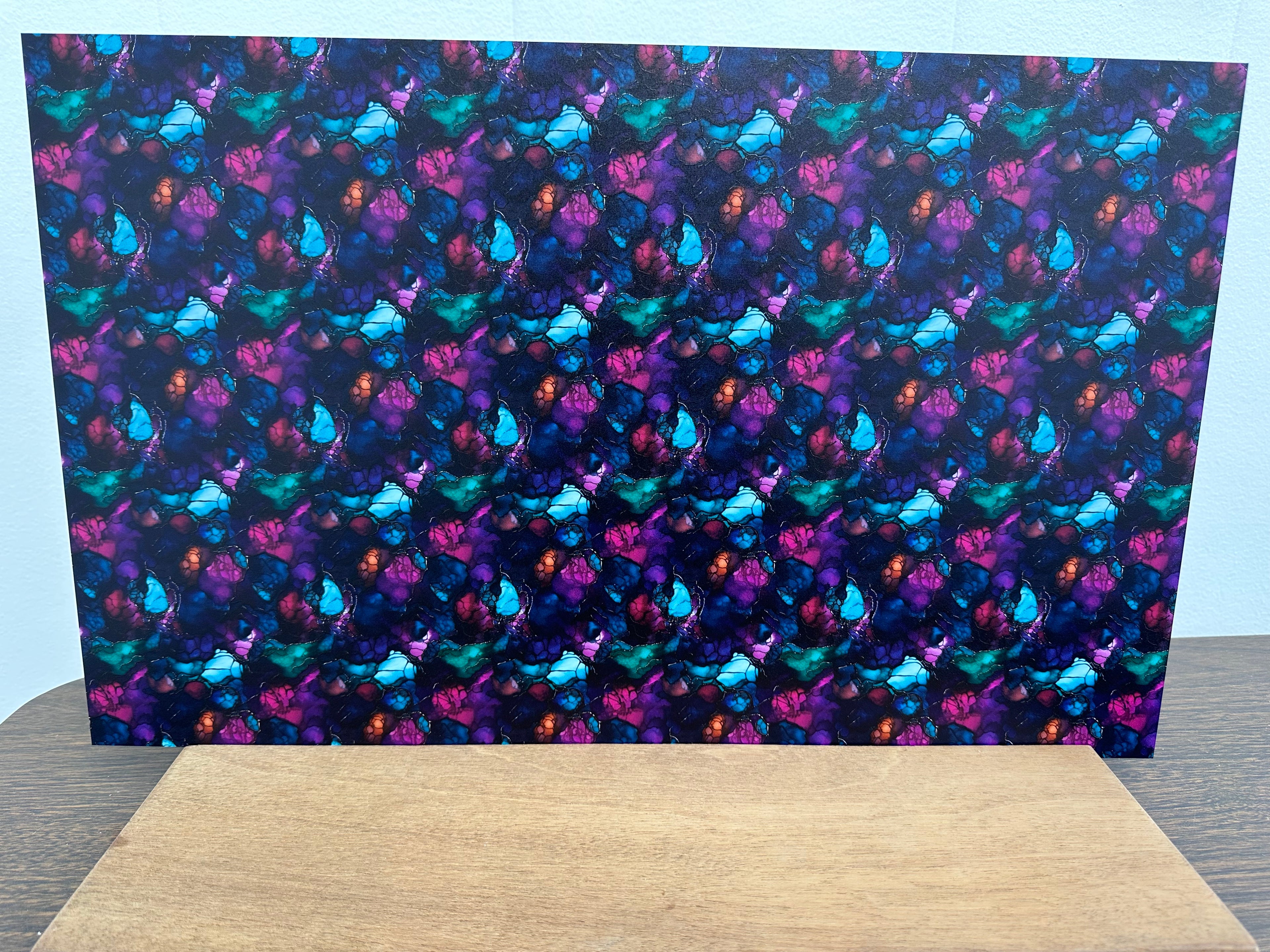 PatternPly® Full Coverage Blue, Teal, and Purple Alcohol Ink product photo 3