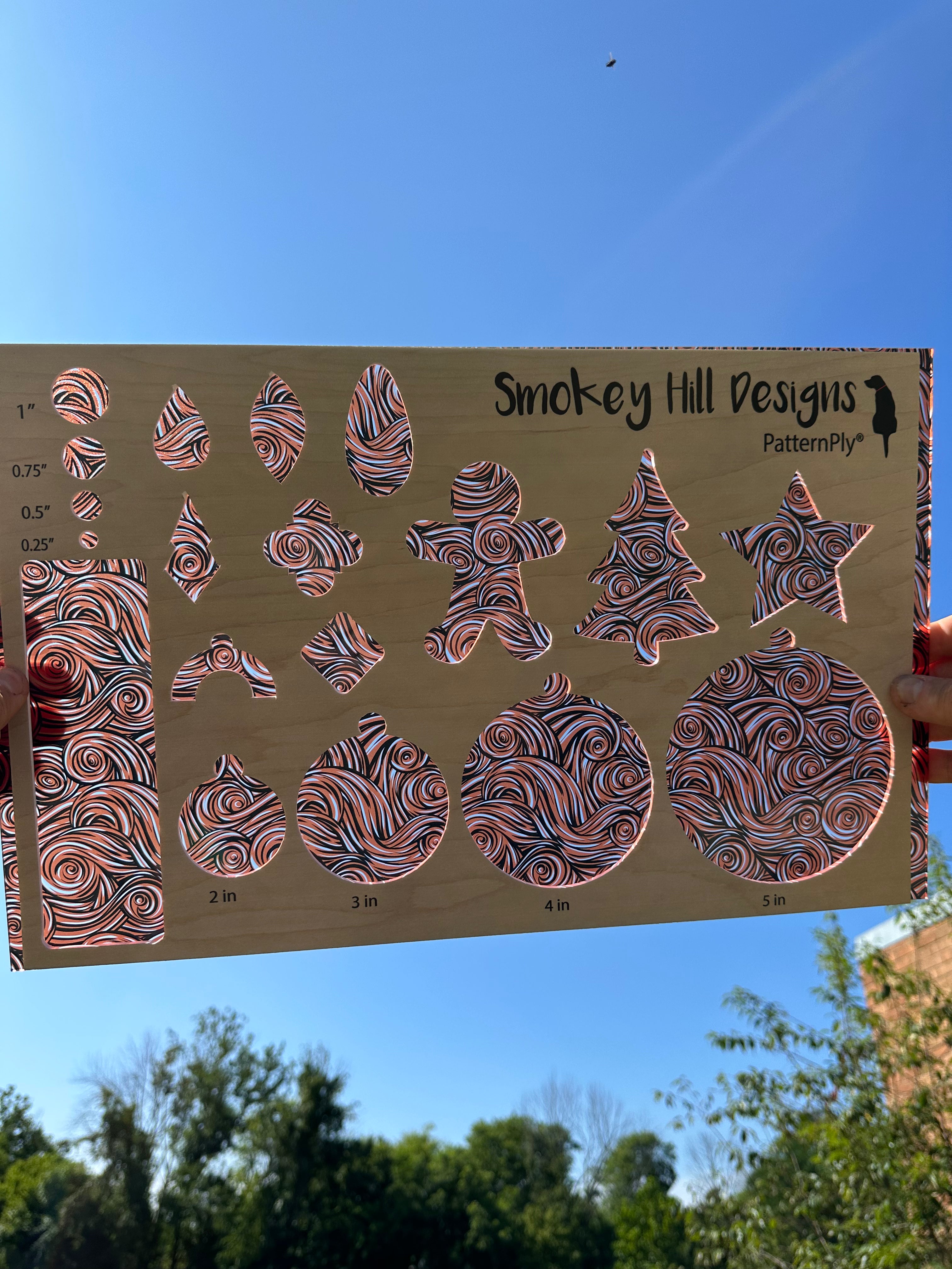 PatternPly® Transparent Halloween Swirls Large product photo 2