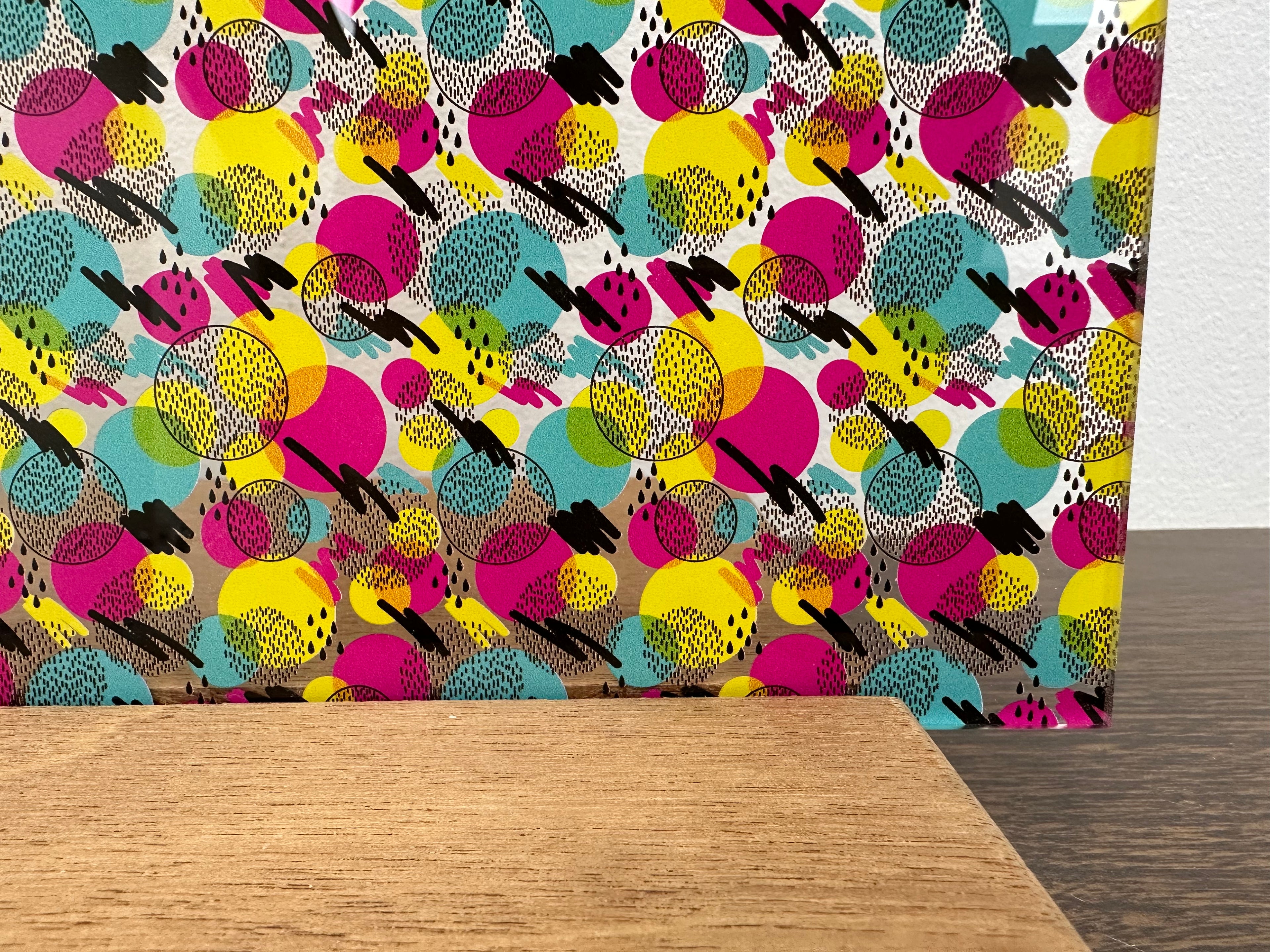 PatternPly® Scattered Colorful 80s Circles Trio product photo 2