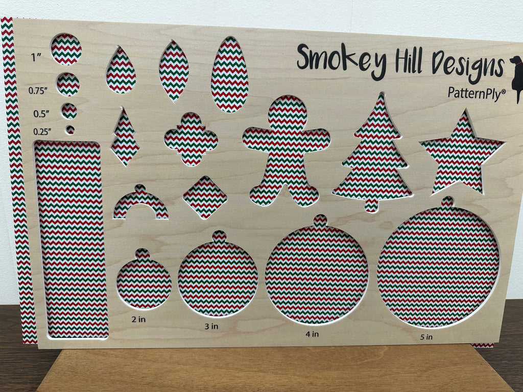 PatternPly® Full Coverage Micro Red and Green Chevron product photo 2