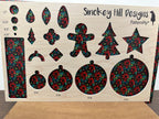 PatternPly® Full Coverage Stained Glass Poinsettias product photo 2