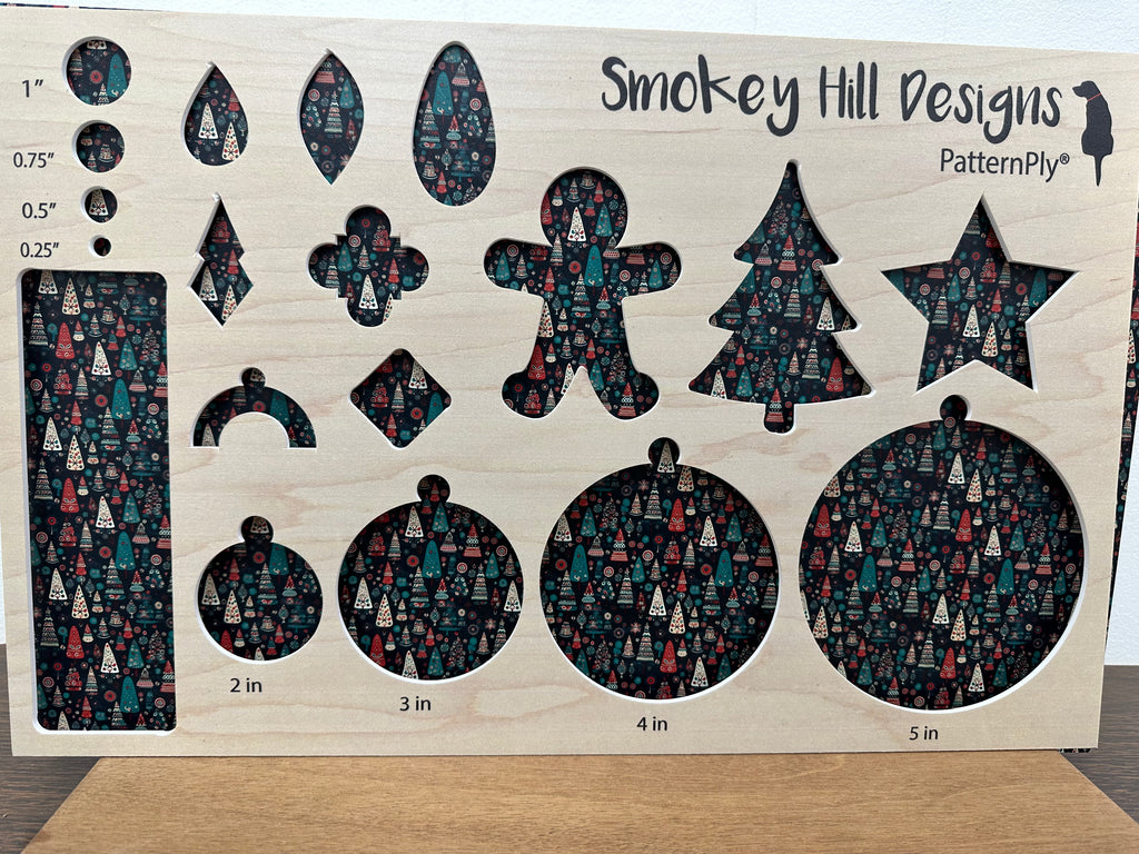 PatternPly® Full Coverage Patterned Christmas Trees product photo 2