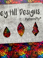 PatternPly® Full Coverage Shattered Rainbow Glass product photo 2